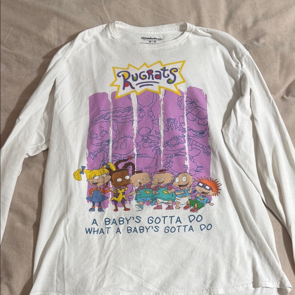 vantage rugrats long sleeve tee